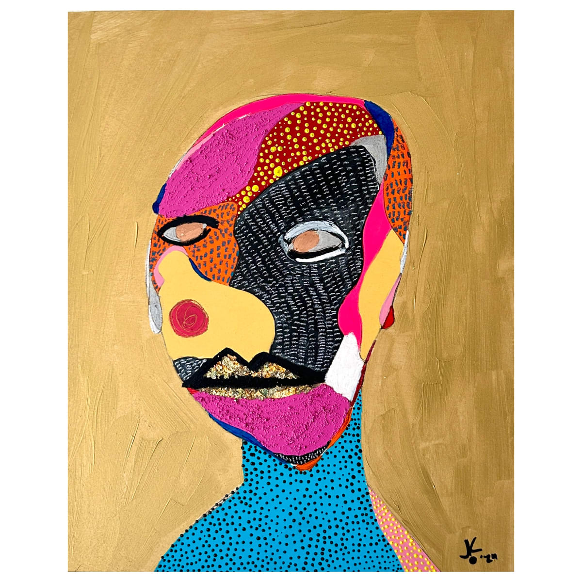 Portrait #4 by Josef Isaiah Keyes 