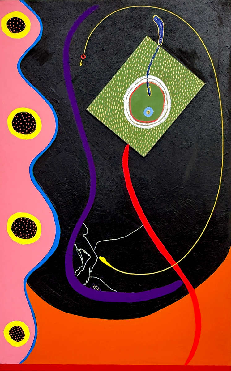 Composition VI (Garden of the Gods) by Josef Isaiah Keyes 