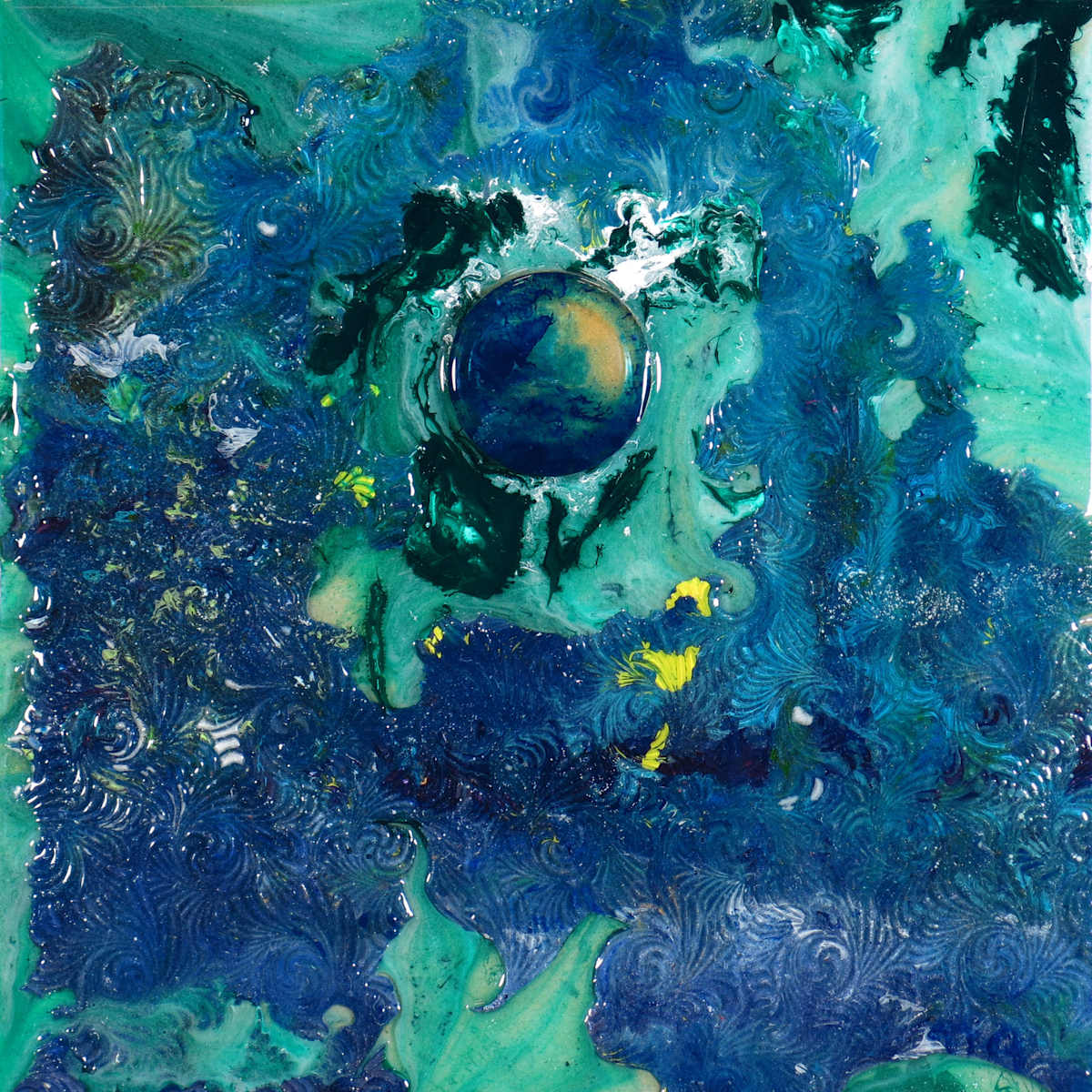 Green-Blue Sea by Jennifer Brewer Stone 