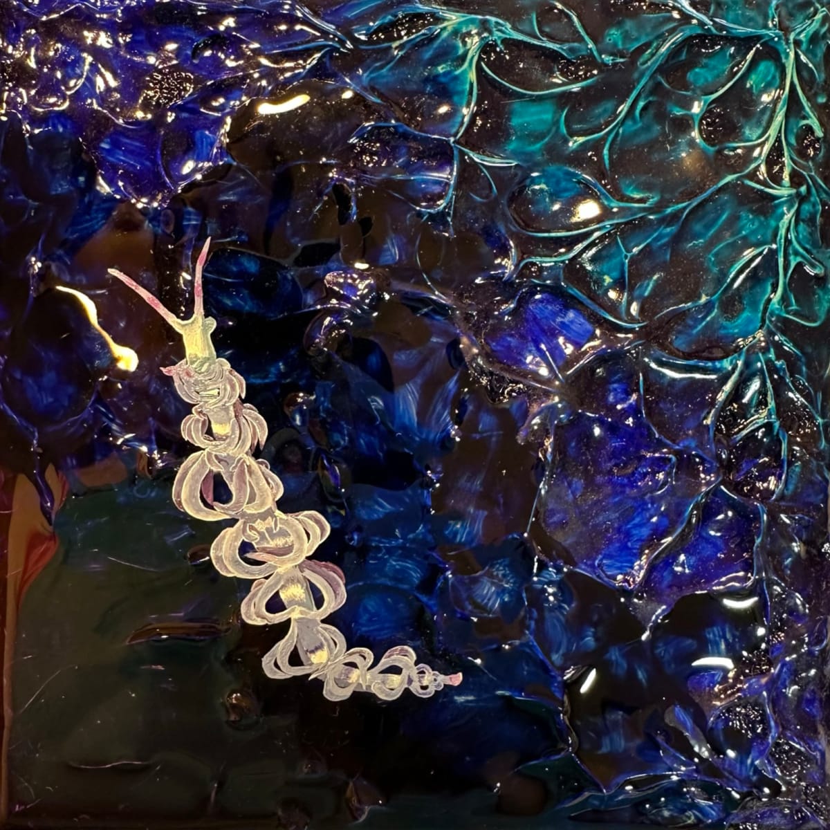 Ianthina (#3) by Jennifer Brewer Stone  Image: Nudibranch #3 