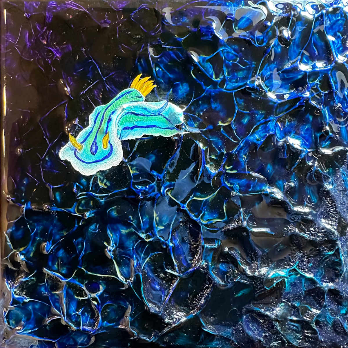 Chromodoris (#5) by Jennifer Brewer Stone  Image: Nudibranch #5