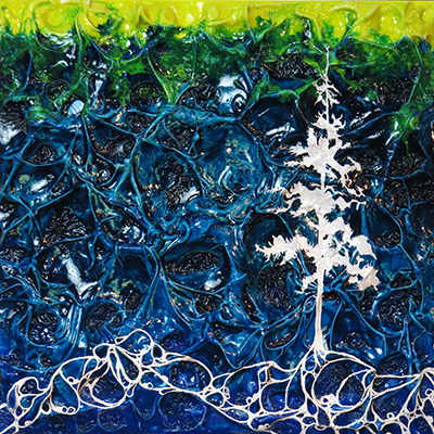 Arbre Aquatique by Jennifer Brewer Stone 