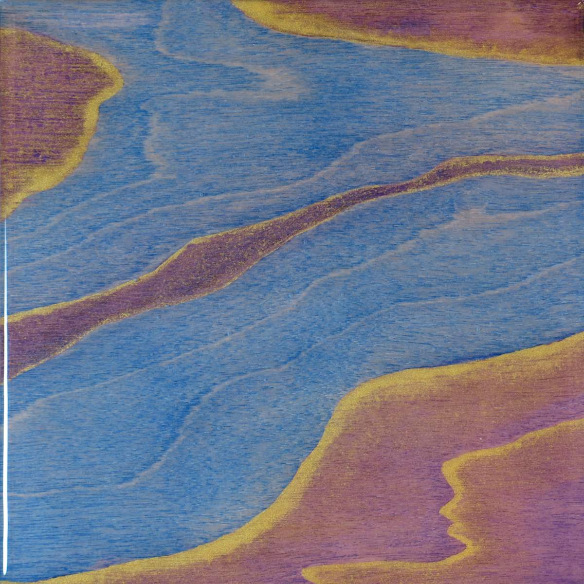 Gold Rivulets by Jennifer Brewer Stone 