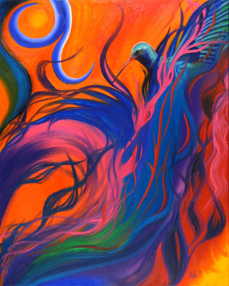 Hummingfire by Jennifer Brewer Stone, Image 4.