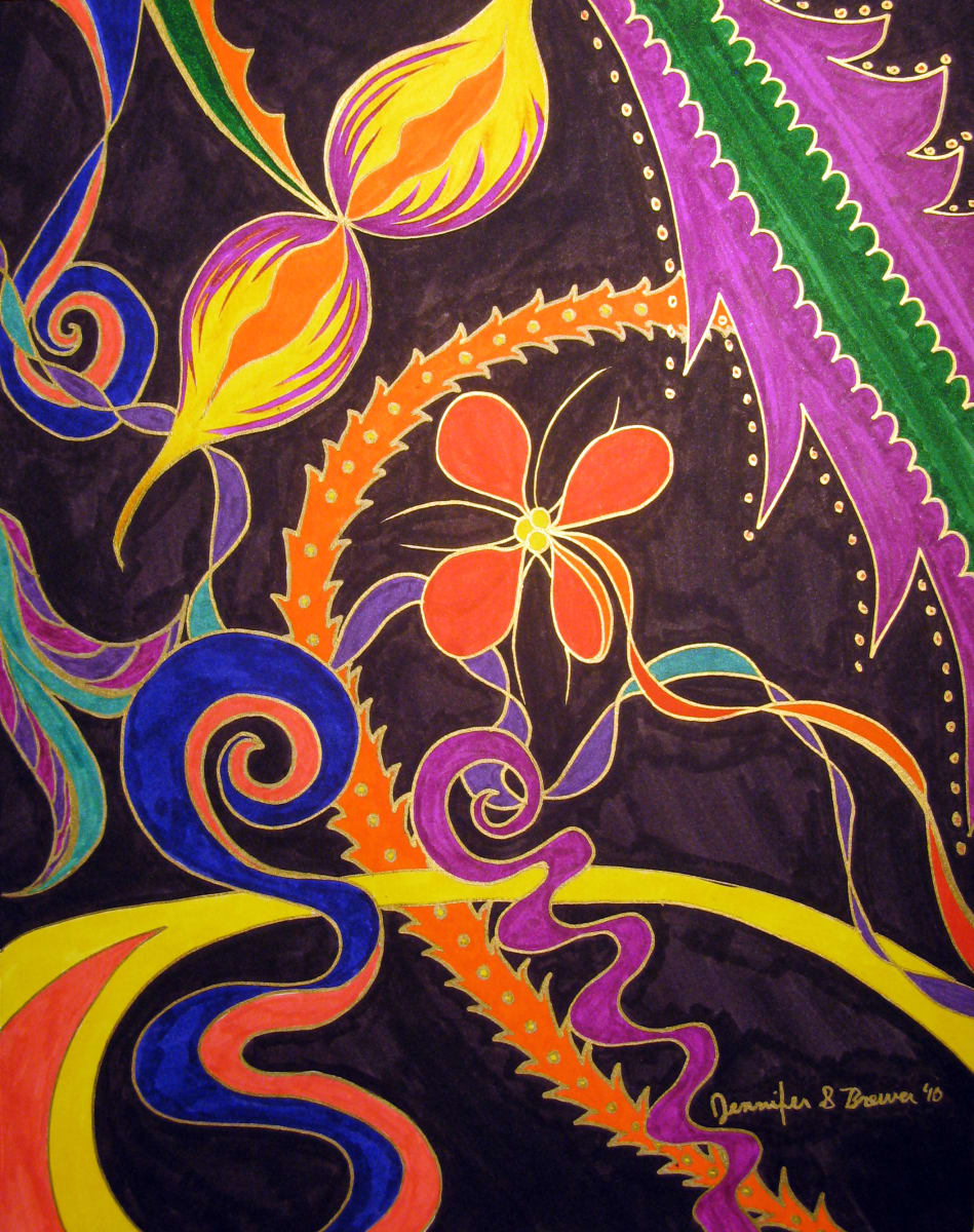 Boughs and Bulbs by Jennifer Brewer Stone 