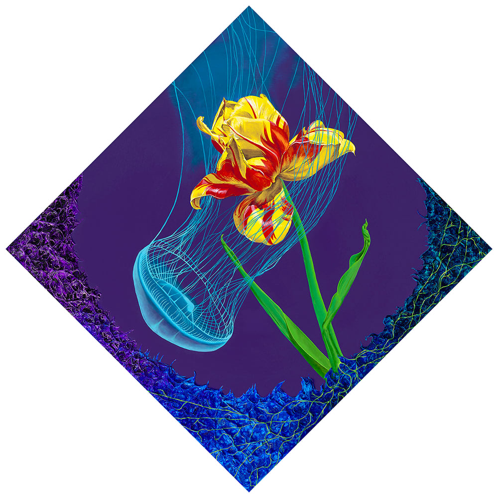 Tulip & Jellyfish Embrace by Jennifer Brewer Stone, Image 4.