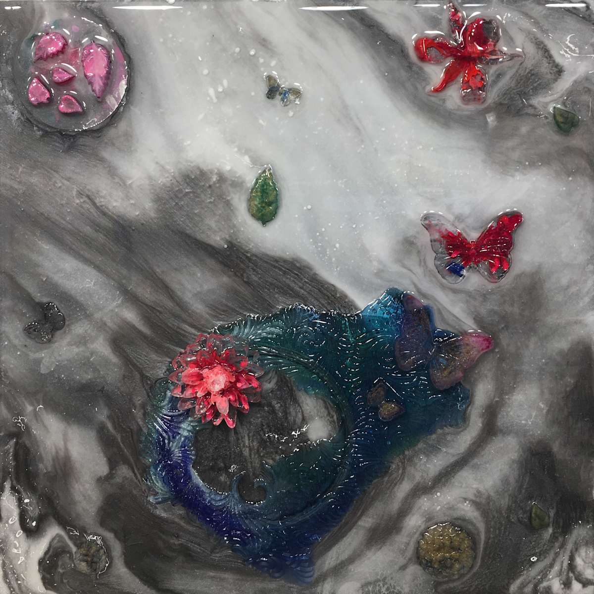 Silver Kaleidescope by Jennifer Brewer Stone 