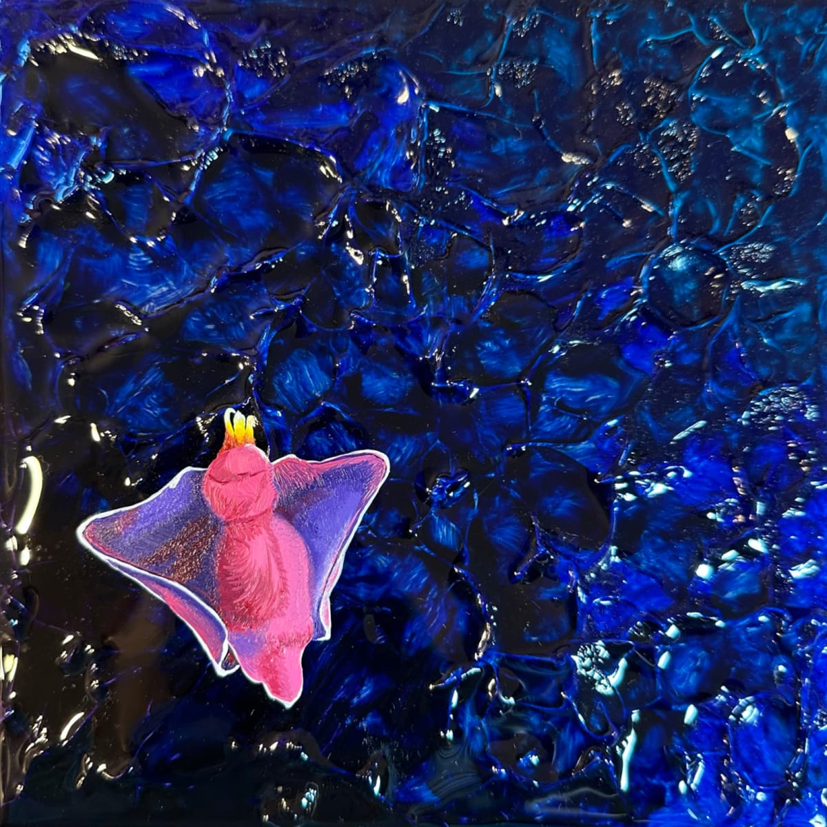 Batwing Ornatum (#7) by Jennifer Brewer Stone  Image: Nudibranch #7
