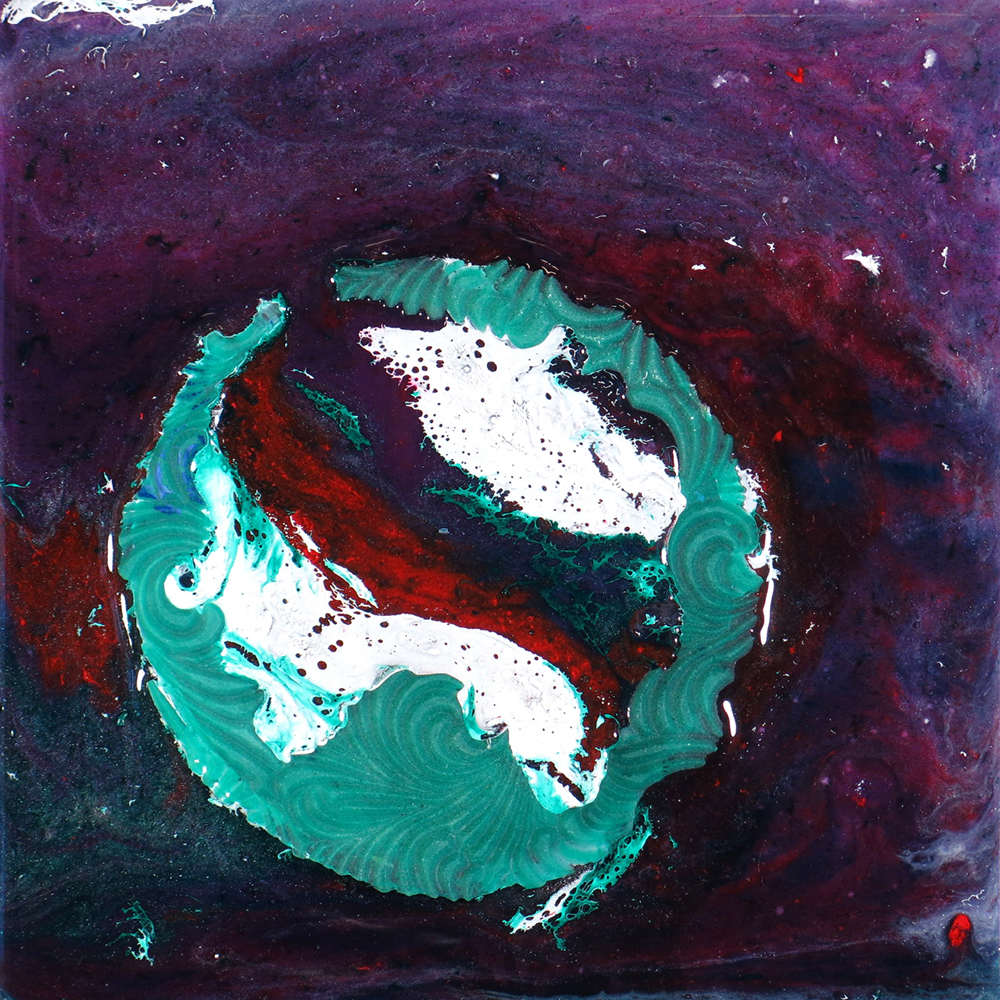 Purple Embrace by Jennifer Brewer Stone 