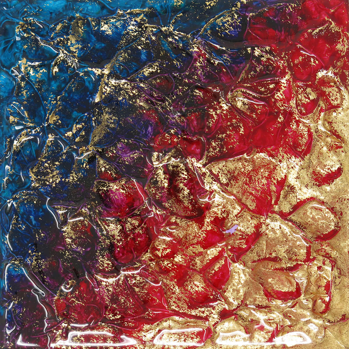 Rose Gold Wave II by Jennifer Brewer Stone 