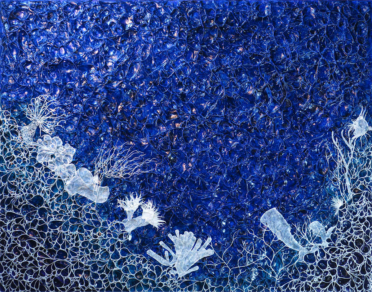 Under the Waves by Jennifer Brewer Stone  Image: Commission