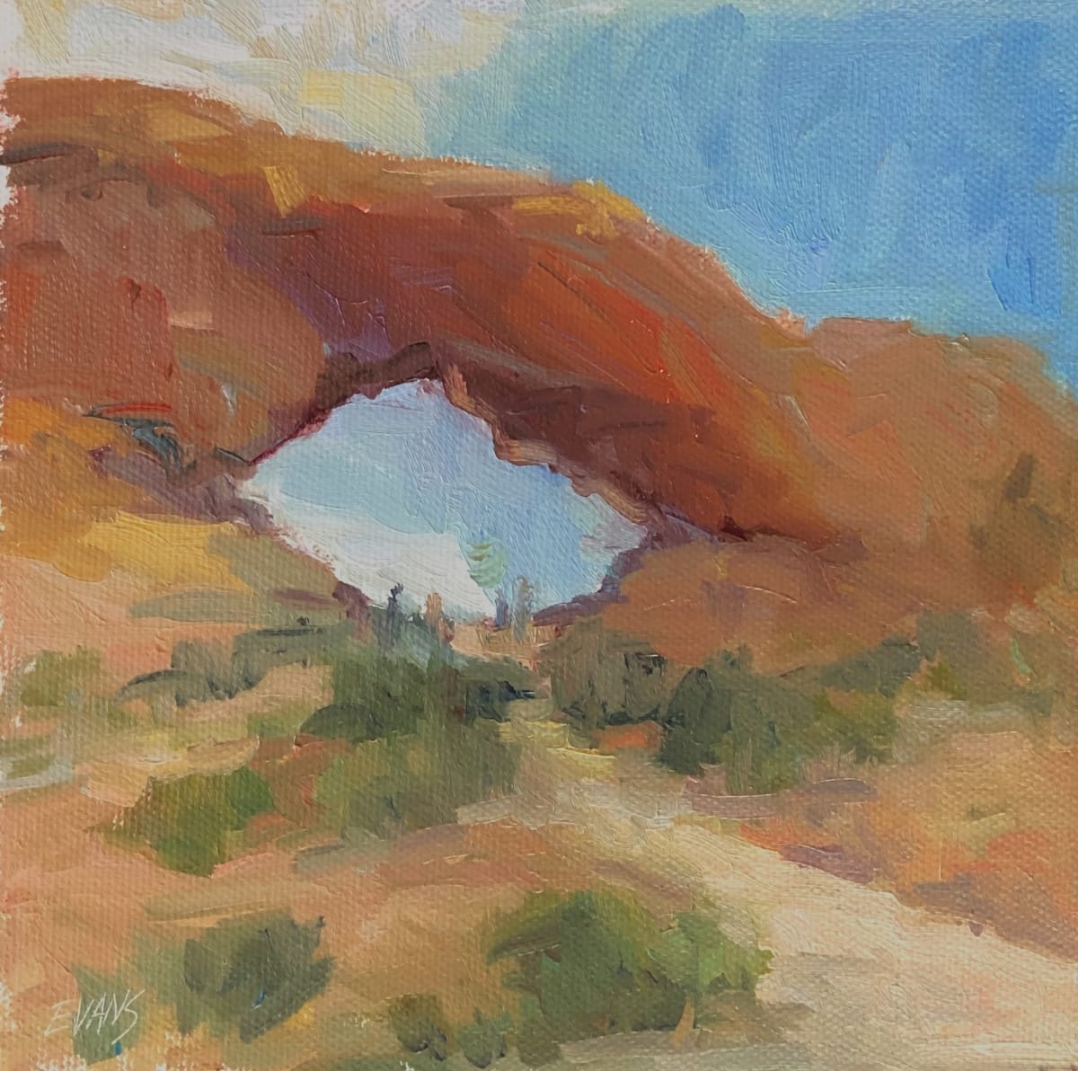 Portal by Amy Evans  Image: From a hike to one of the arches in Arches NP