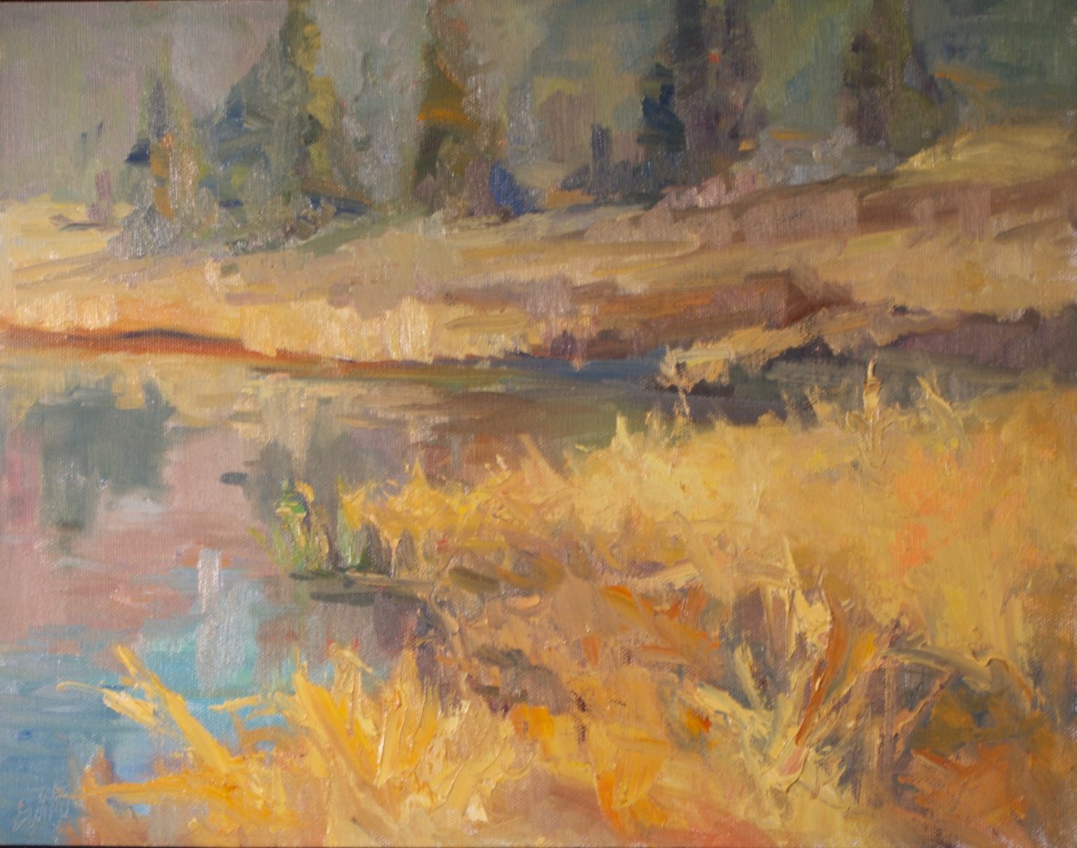 Golden Pond by Amy Evans 