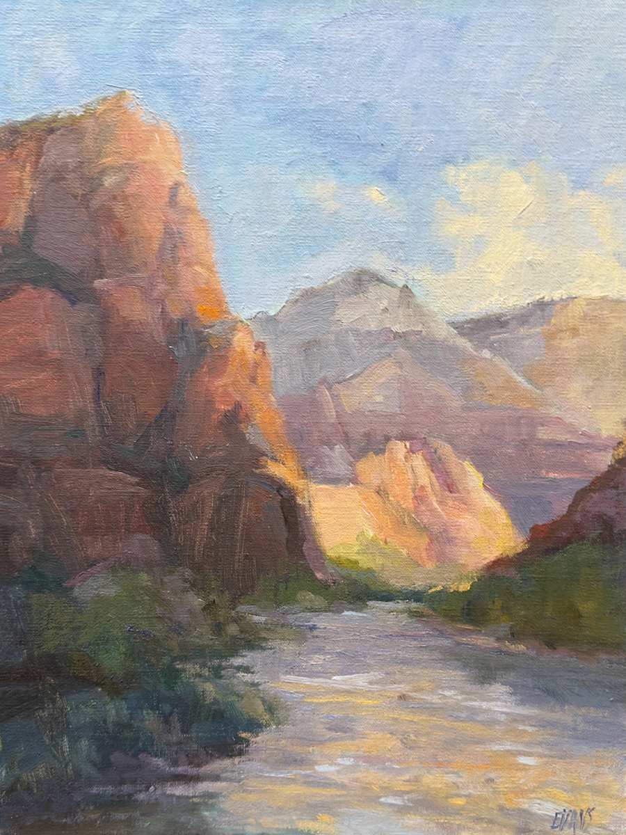The River Glows by Amy Evans, Image 1.