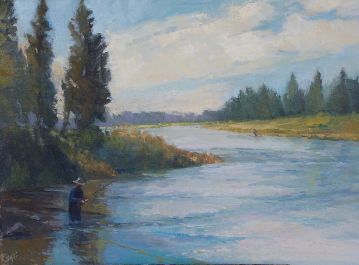 Working the River by Amy Evans, Image 1.