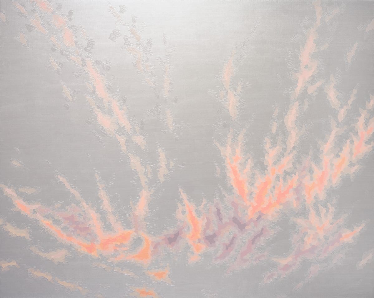 Into a Coral Sky (pearl) by Elaine Coombs 