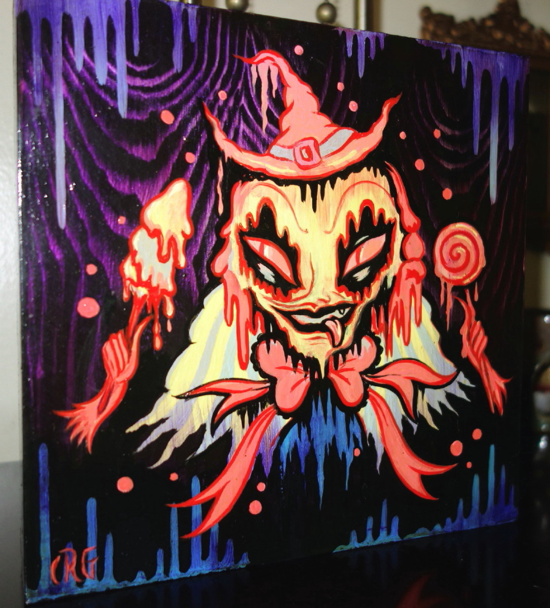 "Witchy Wam's Lolly" by Camille Rose Garcia 