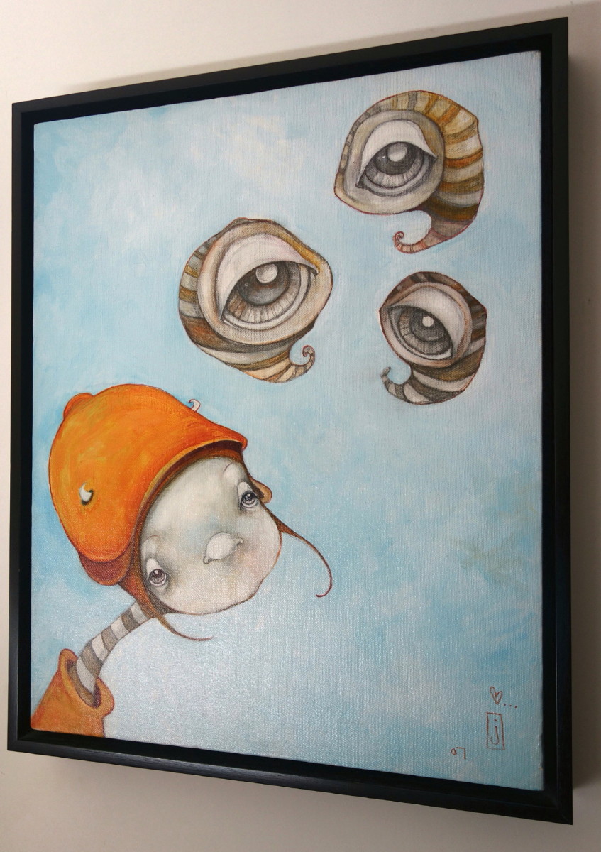 "Not Searching for New Paths but in finding Eyes" by Jenna Colby 