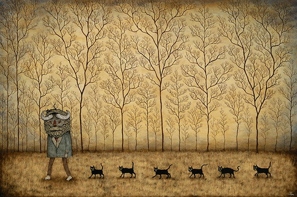 "March of the Exiled" by Andy Kehoe, Image 1.