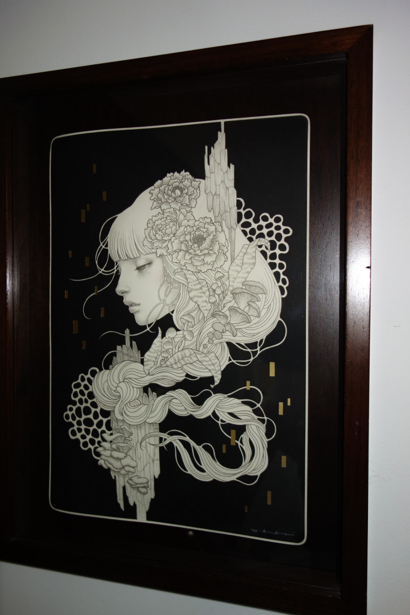 "Eien" #1 by Audrey  Kawasaki  