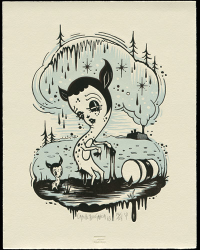 "Domsday Animals - Deer" by Camille Rose Garcia 