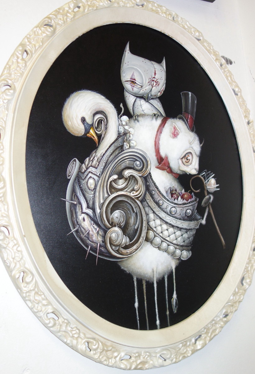 "Finders keepers" by Greg "Craola" Simkins 