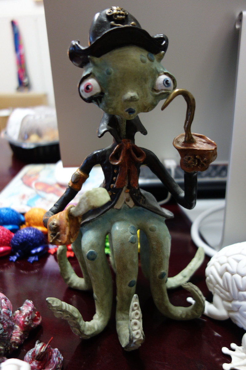 Octopus Pirate by Elizabeth McGrath 