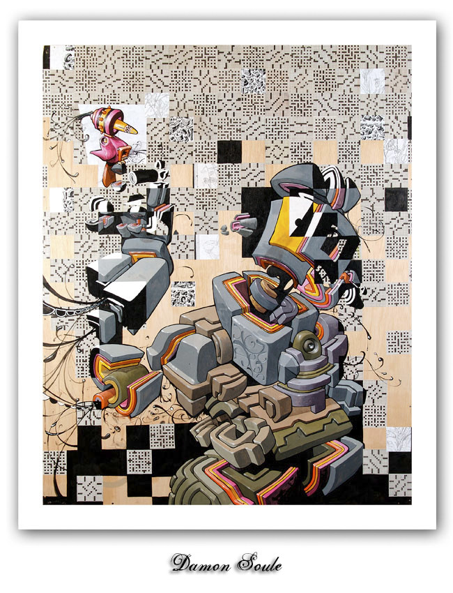 "SquareTakes the Circle" by Damon Soule, Image 1.