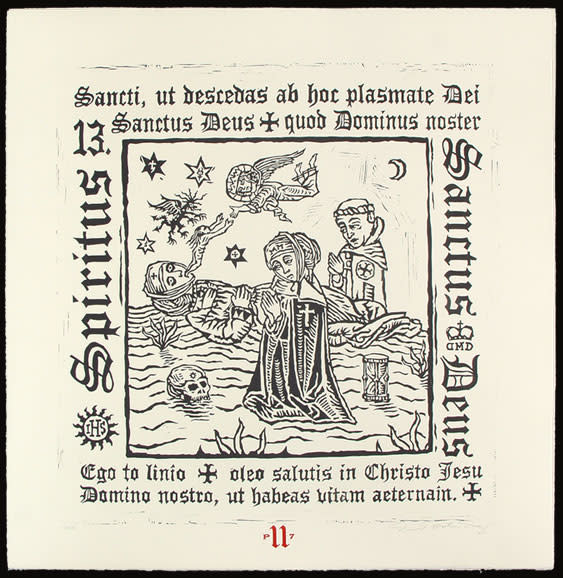 "Exorcism" print2 by Daniel Martin Diaz, Image 1.