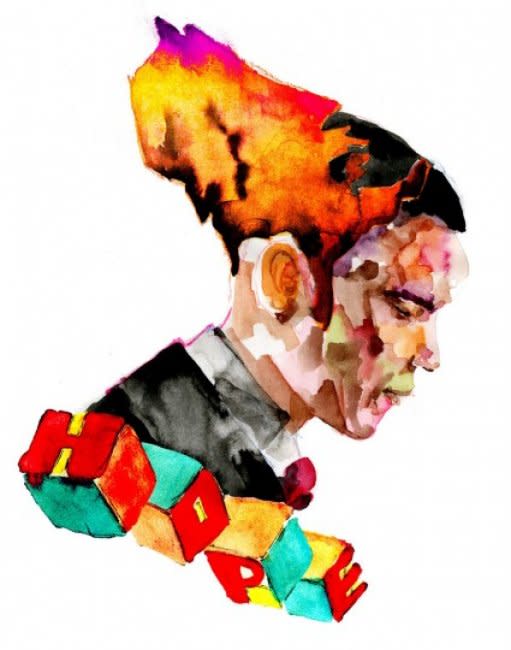 "Obama" by David Choe 