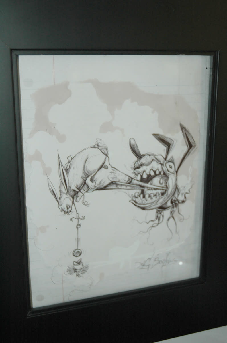 Pen & Ink by Greg "Craola" Simkins 