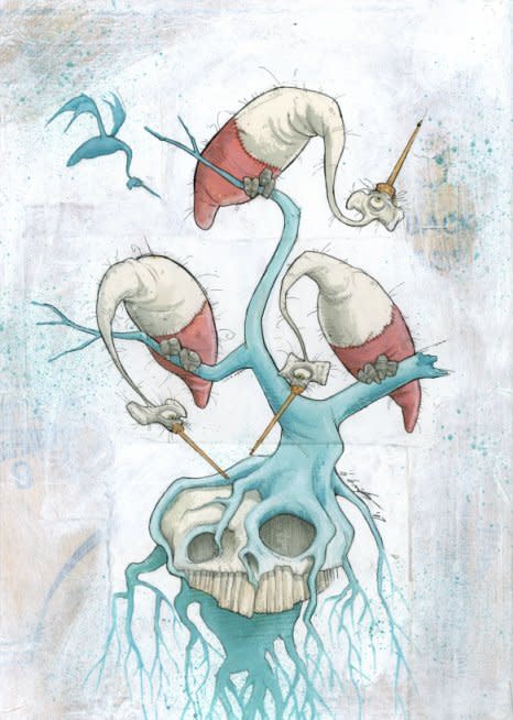 "Waiting Room" by Gris Grimly 