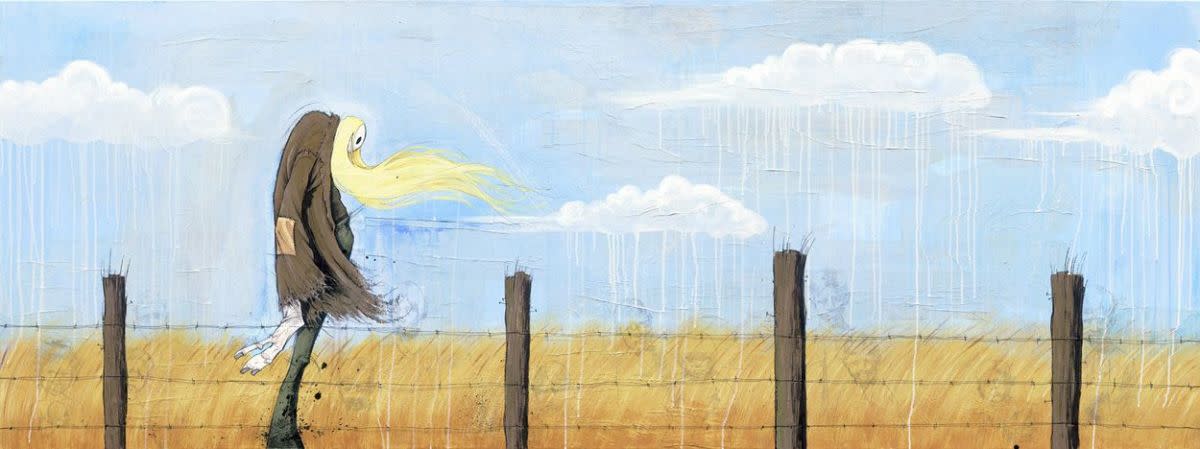 "The Thing on the Road to Nowhere" by Gris Grimly 