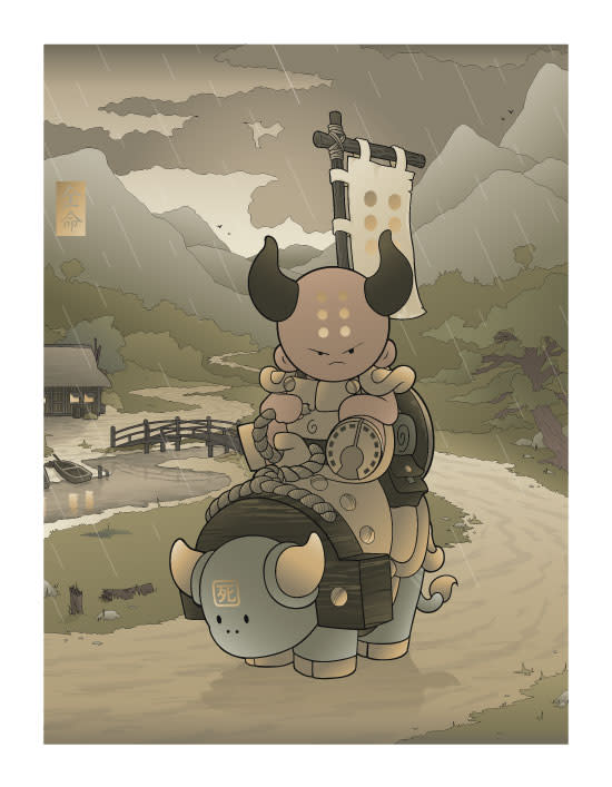 "Minosu Travels" by Huck Gee 