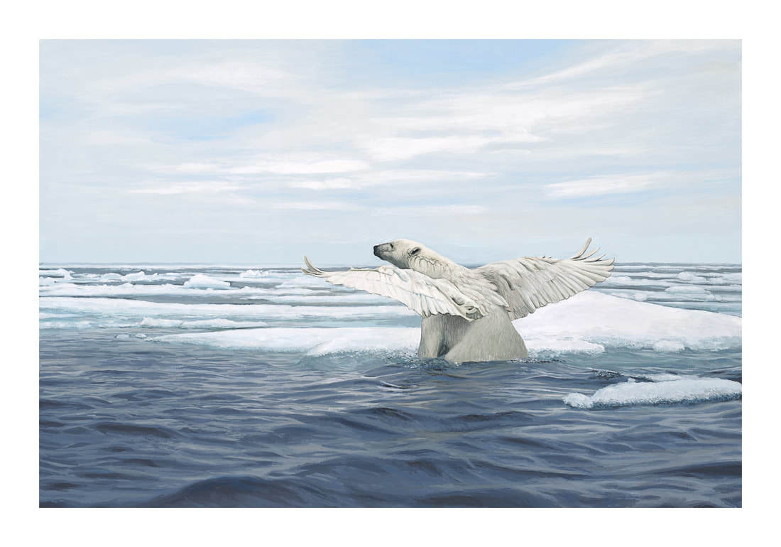 "Thaw" by Josh Keyes 