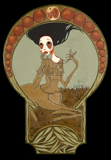 "A Hush Fell Over The Meadow"  by Lesley Reppeteaux 