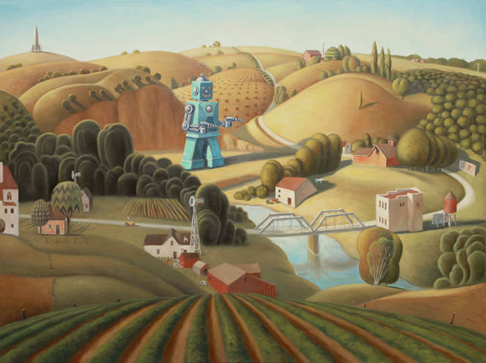 "The Stone City Incident" by Mark Bryan, Image 1.