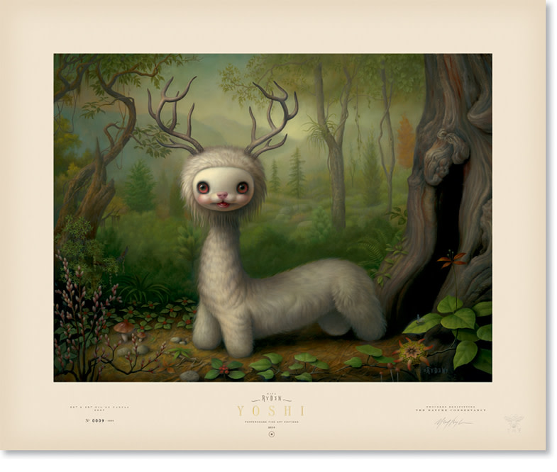 "Yoshi - The Forest Spirit" by Mark Ryden 