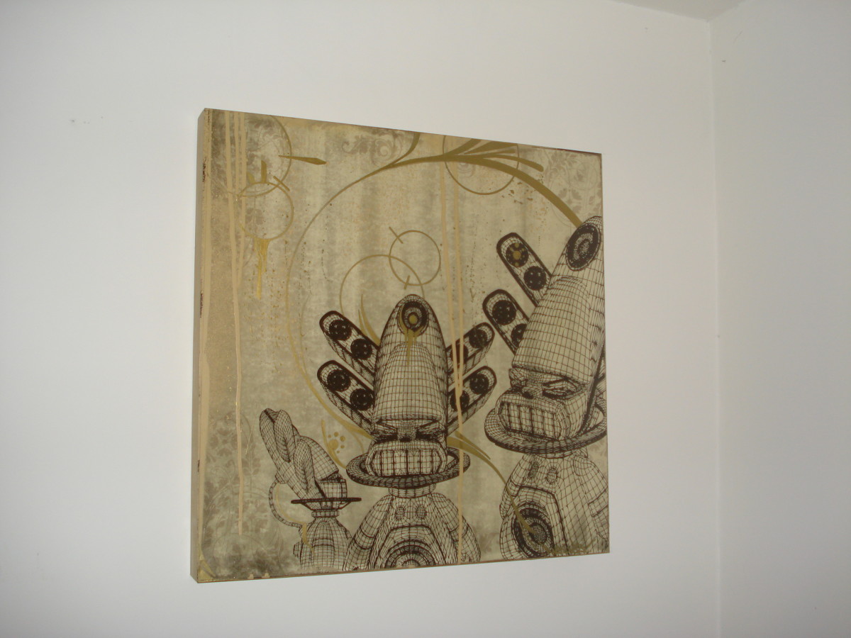 Brown Minigod with Cans by Marka 27 