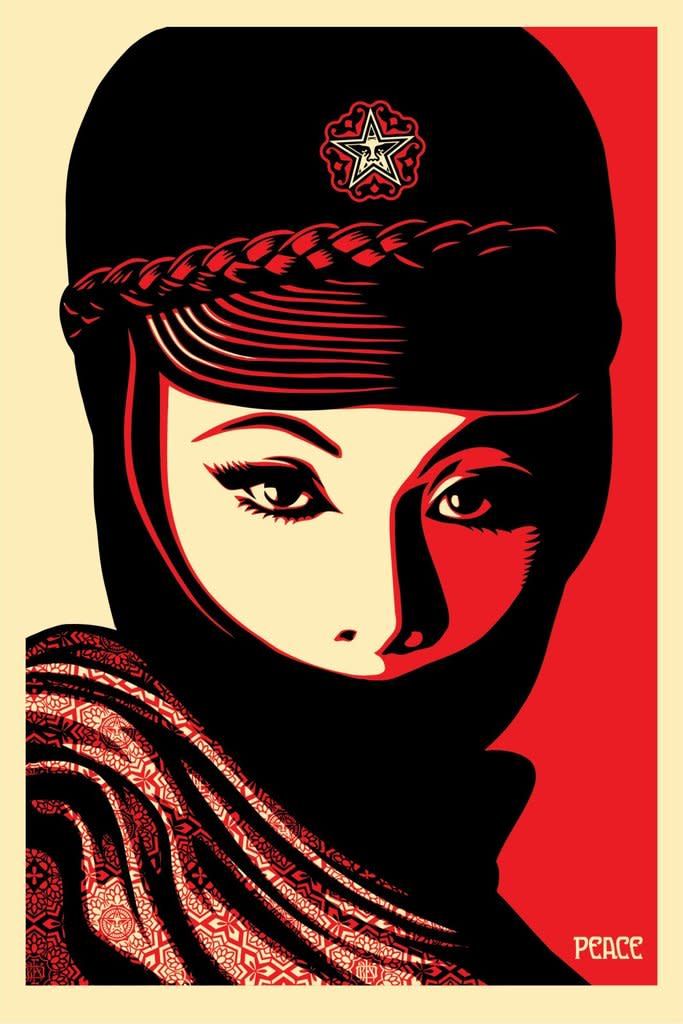 MUJER FATALE by Shepard Fairey 