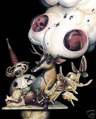 "Lost Thought" by Greg "Craola" Simkins 