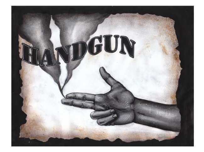 "Handgun" by Specter, Image 1.