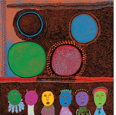 Festival of Life poster by Yayoi Kusama 