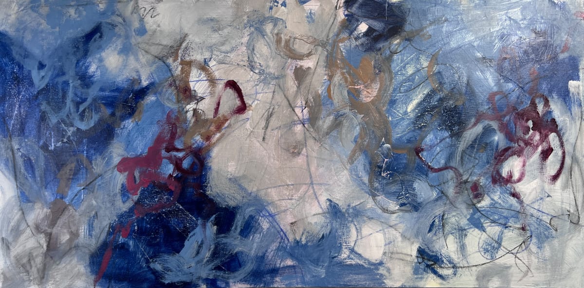 Blue Smoke by Lisa Libretto  Image: 24x48