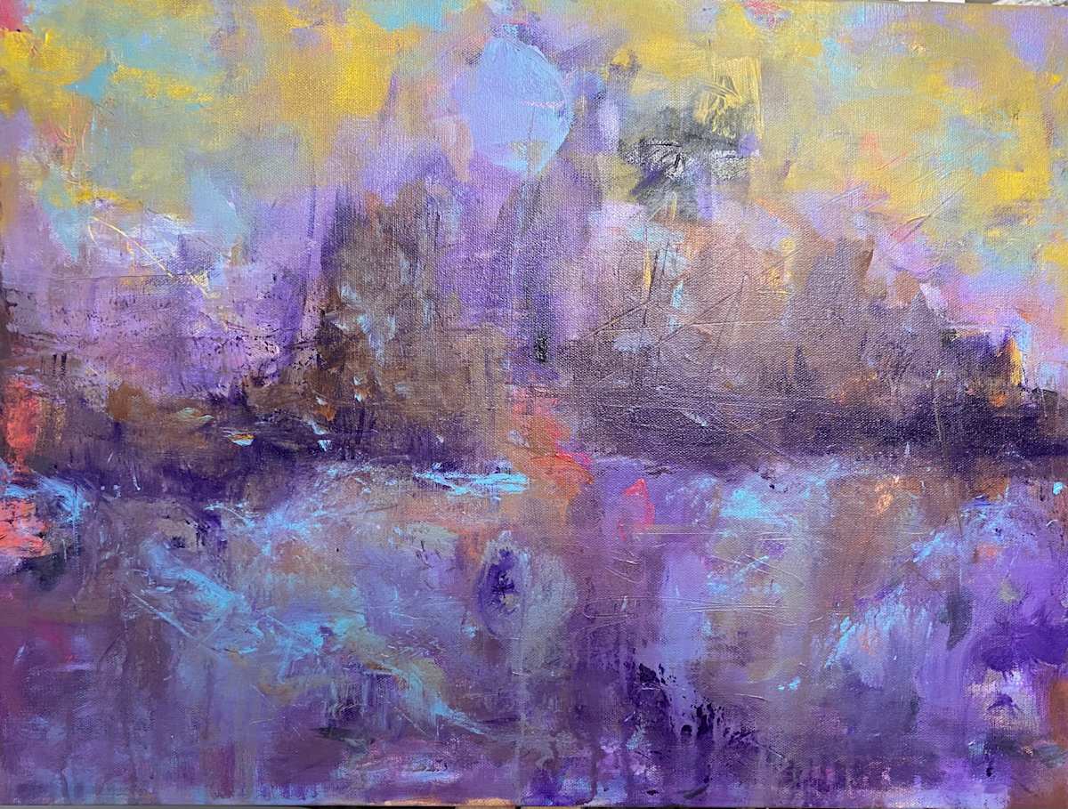 Moonlit Canyon by Lisa Libretto 