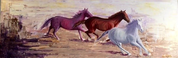 Charge at Dusk by Lisa Libretto 