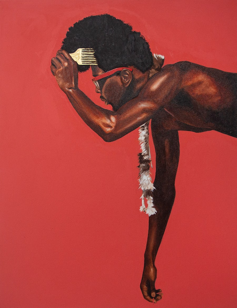 Blow Out by Dr. Fahamu Pecou, Image 1.