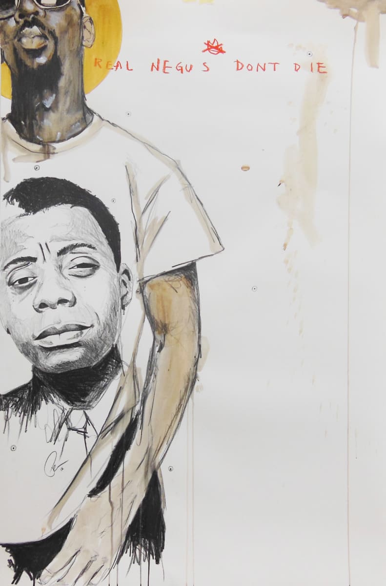 Real Negus Don’t Die: Fire Inside by Dr. Fahamu Pecou, Image 1.