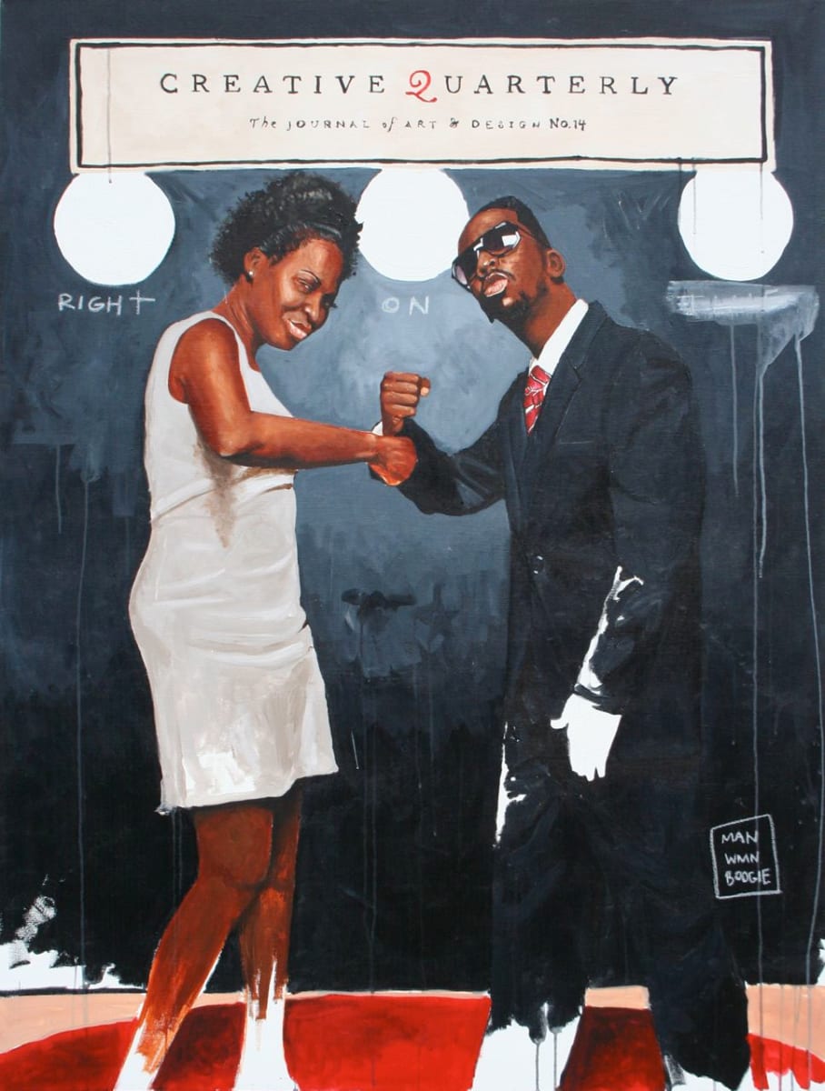 The Code by Dr. Fahamu Pecou, Image 1.