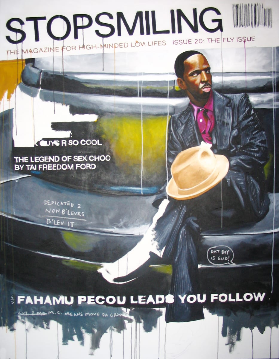 Stop Smiling by Dr. Fahamu Pecou, Image 1.